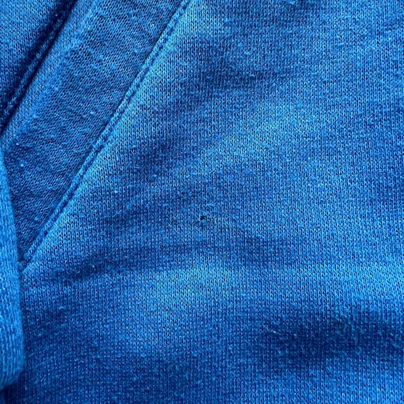 Rare Vintage 80s Nike Dunk Dome Spellout Logo Split Zip Hoodie Sweatshirt BTTYS - Picture 7 of 8